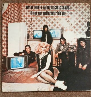 Wayne County And The Electric Chairs Things Your Mother Never Told You Lp Punk