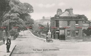 Kent Postcard.  Gravesend.  Old Road East.  The Echo.  Fine C 1907