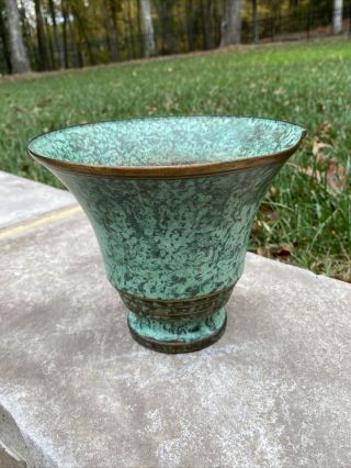 Carl Sorensen Bronze Vase - 1920 