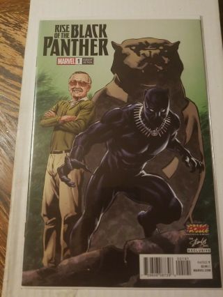 Rise Of The Black Panther 1 Stan Lee Box Exclusive Variant March 2018 Marvel
