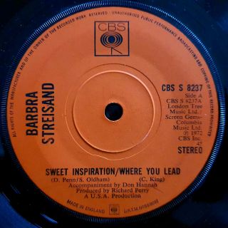 Barbra Streisand - Sweet Inspiration / Where You Lead / Didn 
