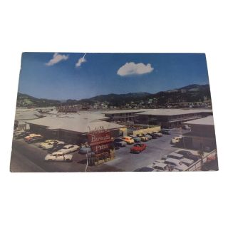 Vintage Postcard Litchfields Bermuda Palms Resort San Rafael California Unposted