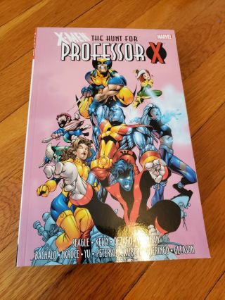 X - Men: The Hunt For Professor X Trade Rare Oop