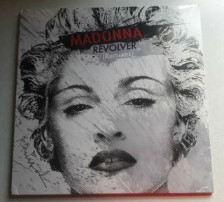 Madonna Revolver Two 12 " 45 Vinyl 2010 Wb Records Usa Near Rare