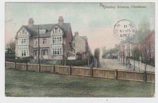 Old Card Stanley Avenue Chesham 1911 Amersham Berkhamsted Howe Family