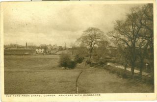 Old Road From Chapel Corner,  Armitage With Handsacre Nr.  Rugeley,  Lichfield