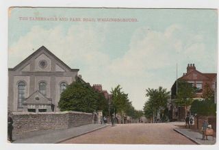 Old Card The Tabernacle And Park Road Wellingborough 1917 Northampton