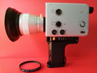 Vintage Design// Braun Nizo 801 Macro.  8 Movie Camera.