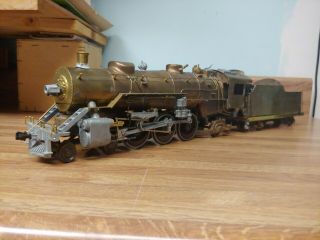 Vintage O Scale Brass Steam Engine General Models All Nation Pacific Runs