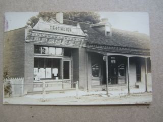 Old Vintage C.  1910 Tegtmeier Taylors Millstadt Ill.  - Rppc Real Photo Postcard