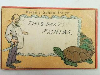 Vintage Postcard 1907 Here 