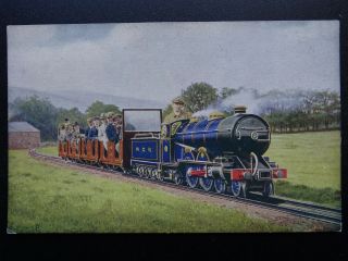 Cumbria Eskdale Narrow Gauge Railway Summer Service - Old Postcard