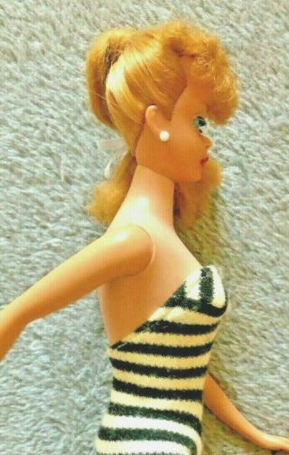 Gorgeous 6 Vintage Barbie Ashe Blonde Ponytail. 4