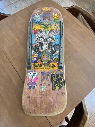 Vintage Skateboard Deck From 1990 