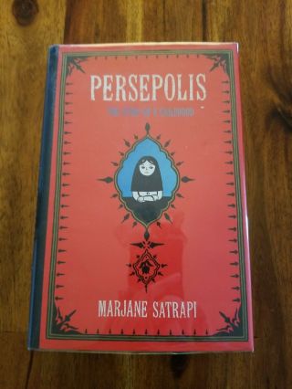 Signed 1st Edition Persepolis By Marjane Satrapi Hardcover