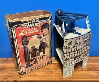 Star Wars 1977 Death Star Space Station Playset Vintage Kenner