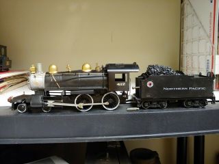 Vintage Brass O Scale American By All Nation Steam Engine And Tender Runs