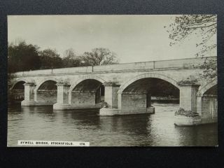 Northumberland Newcastle Upon Tyne Stocksfield Bywell Bridge - Old Rp Postcard