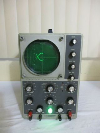 Vintage Heathkit Model 10 - 12 General Purpose Laboratory Oscilloscope -