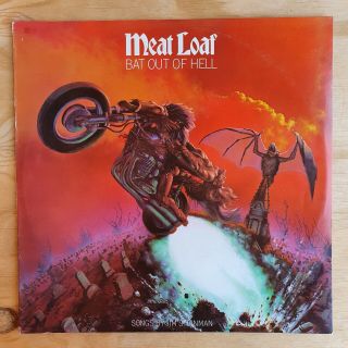 Meat Loaf - Bat Out Of Hell 12 " Vinyl Lp (1979 Australian Pressing)