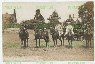 Old Postcard Mears Ashby Carnival ? Northants Real Photo Vintage 1911