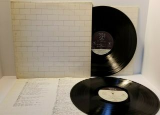 Pink Floyd The Wall 2xlp Columbia Pc2 36183 - Play Vg - A9