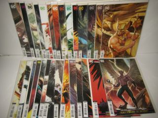 Hawkman Complete Run 1 - 29 Dc Vendetti Justice Society 2018 Variant Covers