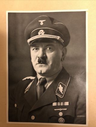 German World War 2 Ww2 Third Reich Photo Photograph Julius Schreck