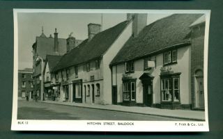 Baldock,  Hitchin Street,  Vintage Postcard
