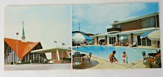 Vintage Postcard Howard Johnson 