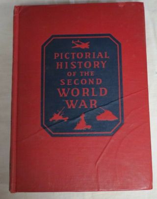 Vintage 1946 Pictorial History Of The Second World War - Vol Iv 4 Wise & Co