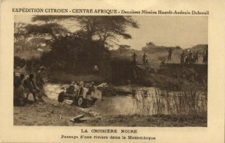 Pc Mozambique,  La CroisiÉre Noire,  Passage RiviÉre,  Vintage Postcard (b24867)