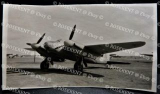 Ww2 Italy - An Raf De Havilland Mosquito At Foggia Airfields - Photo 11 By 6cm