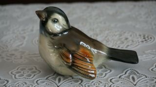 Vintage Goebel Bird Figurine Sparrow Cv 72 Tmk - 3 (2),  Germany