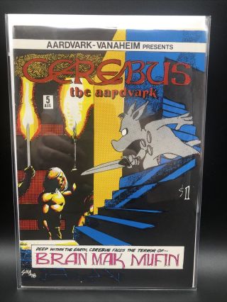 Cerebus The Aardvark 5 (7.  0) 1978 Dave Sim Story & Art