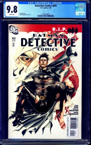 Detective Comics 850 Cgc 9.  8 Batman Nm/mt