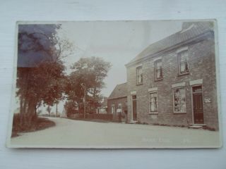Bank End,  Franked Saltfleetby,  Louth 1907,  Old Real Photo Postcard §zd343
