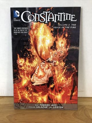 Constantine Vol 3 The Voice In The Fire Fawkes Tpb Never Read