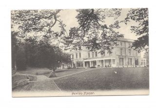 Vintage Postcard Hexton Manor,  Hexton,  Bedfordshire.  W.  H.  Cox.  Unposted (b)