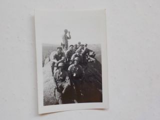 Wwii Photo Identified Soldiers On Wichita Mountains Photograph War Military Ww2