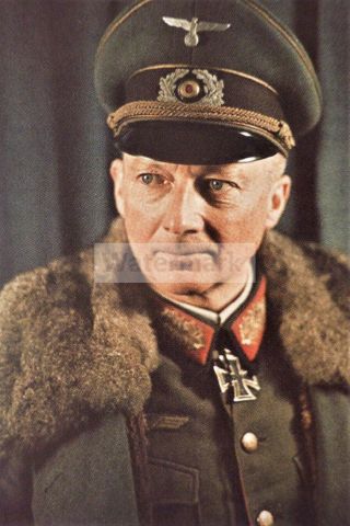Ww2 Photo General - Field Marshal Gunter Von Kluge,  Commander Of The German 1378