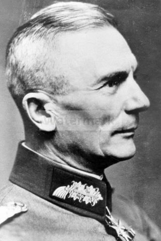 Ww2 Photo Portrait Of The German Field Marshal Fyodor Von Bock 1384