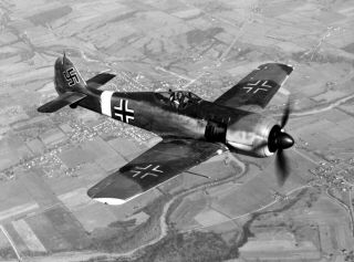 Focke - Wulf Fw 190 - Wwii - Nazi German - World War 2 - Photograph