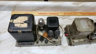 Vintage Heathkit W - 2 W - 2M Tube mono amplifier & power supply Williamson Type 4