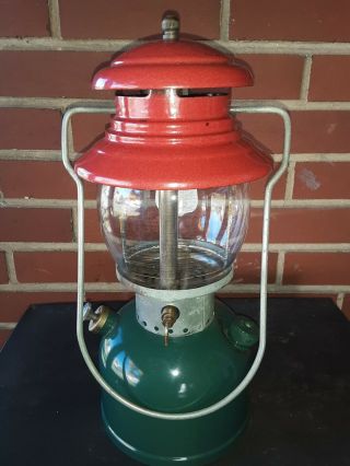 Vintage Rare Coleman Christmas Lantern 200A,  Pyrex Globe 8 - 51 3