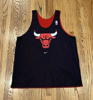 Chicago Bulls Vintage Nike Nba Basketball Practice Jersey Jordan 1998 Last Dance