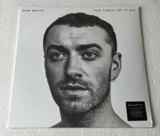 Sam Smith The Thrill Of It All 2017 Uk Vinyl Lp,  Download [new & Sealed]