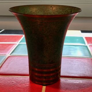 Carl Sorensen Bronze Vase