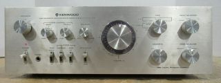 Vintage Kenwood Ka - 7100 Dc Stereo Integrated Power Amplifier 60w/channel @ 8Ω