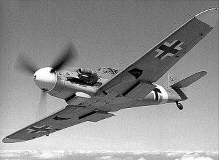 1937 - Messerschmitt Bf 109 Over North Africa - Nazi German - Wwii - World War 2